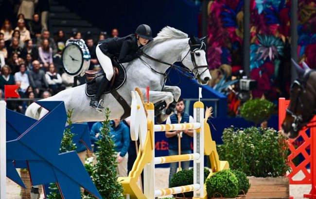 Українська вершниця Анастасія Бондарева посіла 5 місце на престижному турнірі з конкуру у Франції