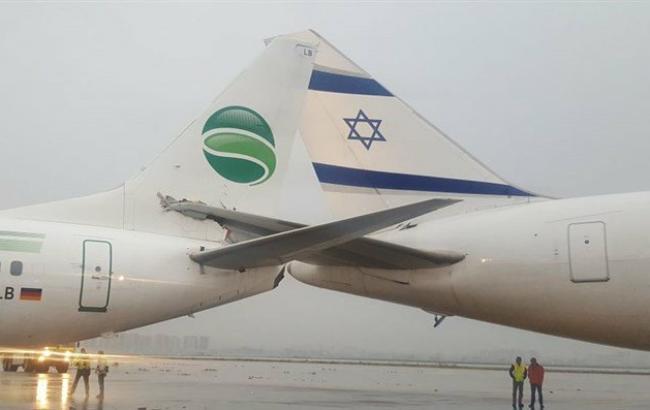 Не разминулись: в аэропорту Тель-Авива столкнулись два самолета