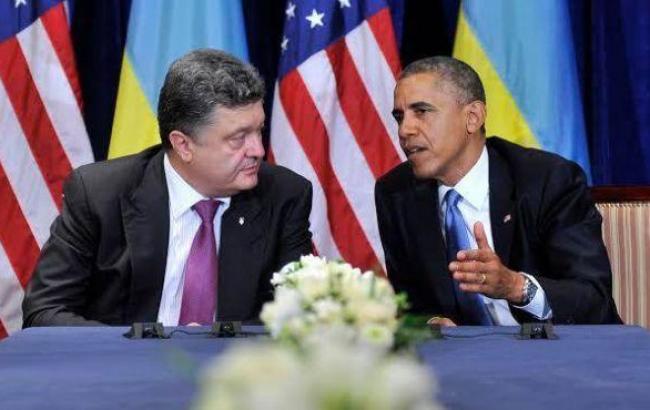 Порошенко и Обама договорились о дальнейших шагах после переговоров в Минске