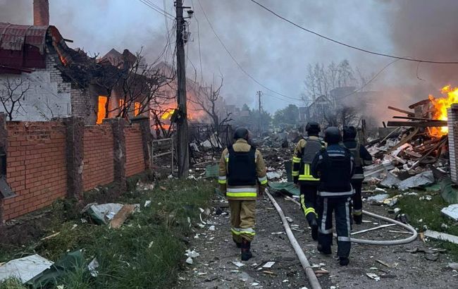 Жертвы и пострадавшие: в Киевской области показали последствия массированного обстрела