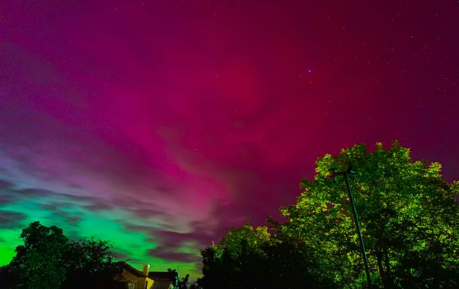 Над Украиной появилось северное сияние: невероятные фото