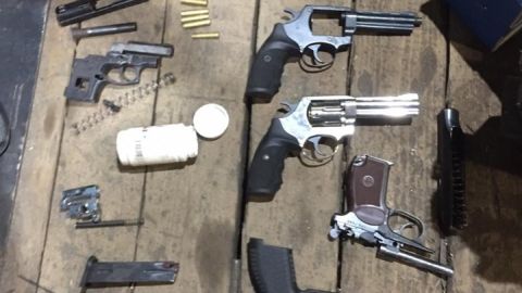 В Киевской области нашли арсенал оружия
