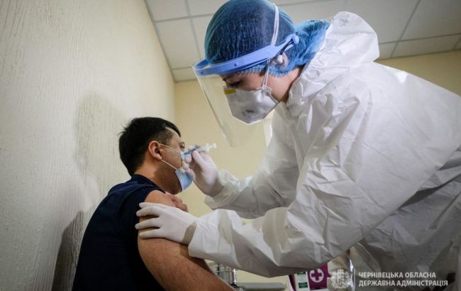 У Чернівецькій області стартувала вакцинація від коронавірусу