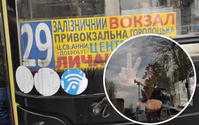 "Я ждать не буду". Во Львове водитель автобуса отказался везти бойца ВСУ без ноги