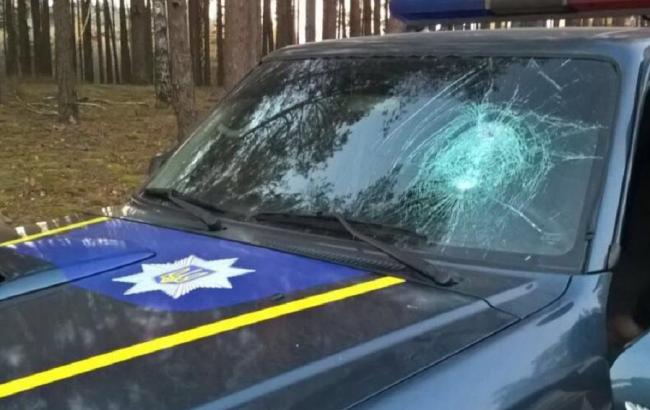 В Ровенской области произошла стычка между полицейскими и незаконными добытчиками янтаря