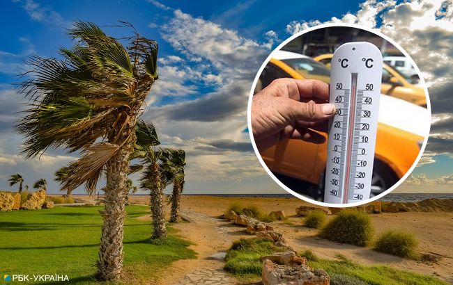 Сорокаградусна спека і сильний вітер: туристів попередили про зміни погоди в Єгипті