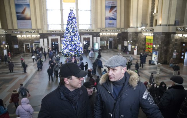 Кличко: на залізничному вокзалі Києва буде наведено лад до травня