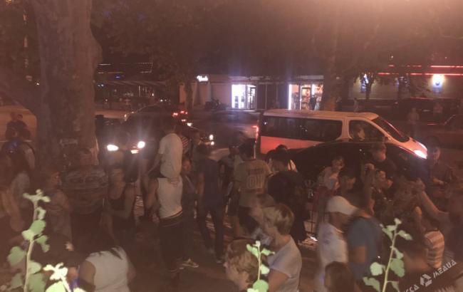 В Одессе произошла потасовка во время концерта Билык