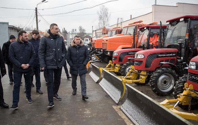 Киев хорошо подготовился к снегопадам, - Кличко