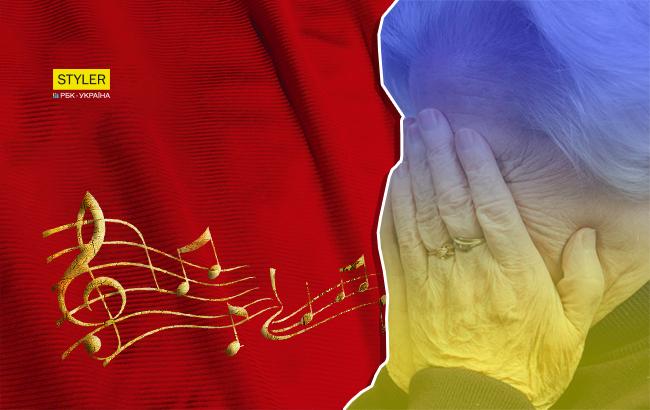 "Жалкое зрелище": в Одессе под Гимн Украины группа людей спела советский марш (видео)