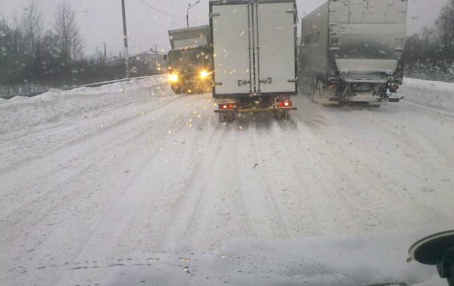 КМДА обмежила в'їзд вантажного транспорту до Києва