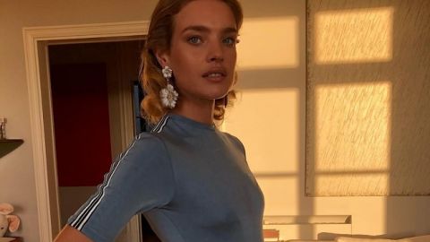 Все на пробежку! 37-летняя Наталья Водянова вдохновляет спортивной формой