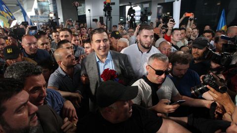 Саакашвілі повернувся в Україну