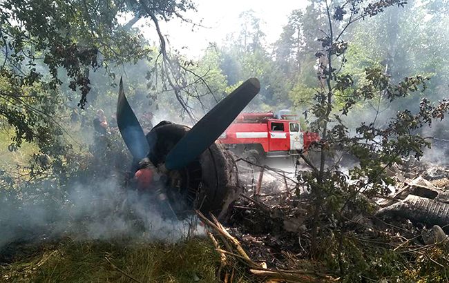 В Полтавской области разбился самолет АН-2, есть пострадавшие