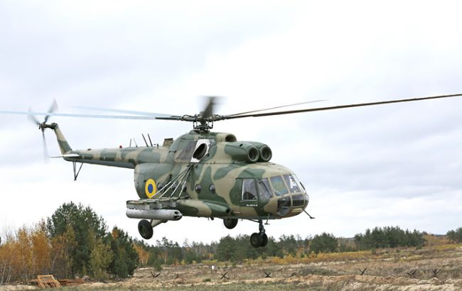 У Львівській області розбився військовий вертоліт Мі-2
