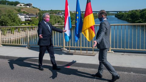 Німеччина відкрила кордон з Люксембургом на Мозельському мосту біля Шенгену