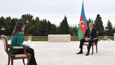 Алієв висунув вимоги до Вірменії для припинення війни