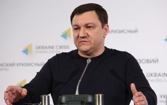 На передовой боевиков на Донбассе работает съемочная группа из РФ, - Тымчук