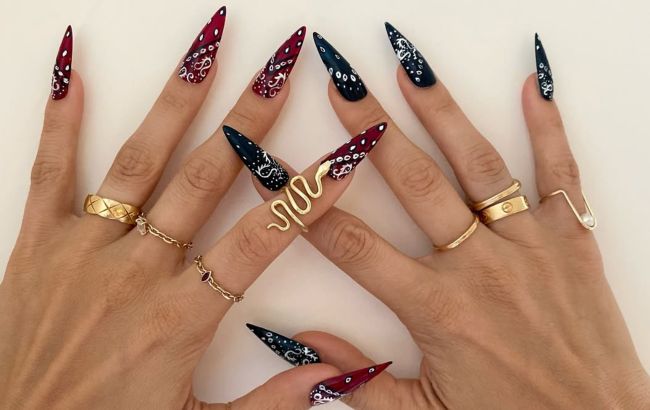 Маникюр на Китайский Новый год: как сделать змеиный принт на ногтях в домашних условиях