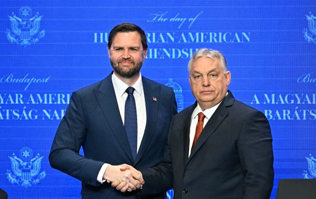 Венс в Угорщині заговорив мовою Орбана: Україна "втручається", а Брюссель - "руйнує"