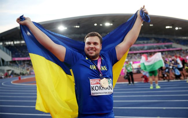 Михаил Кохан стал бронзовым призером чемпионата Европы по легкой атлетике