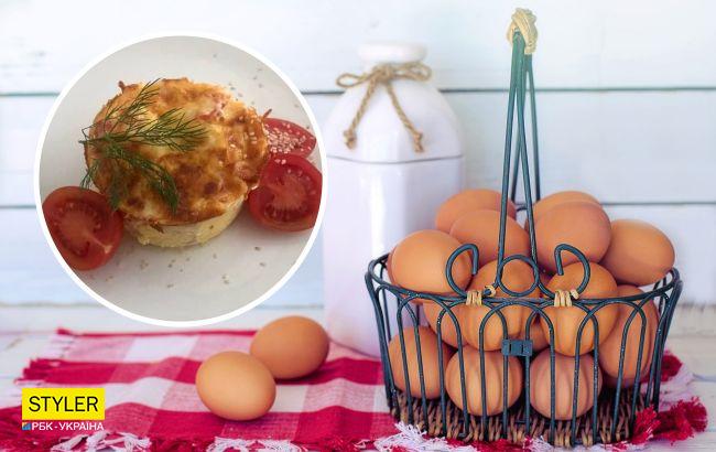 Простий, ситний і некалорійний сніданок: як приготувати яєчні мафіни