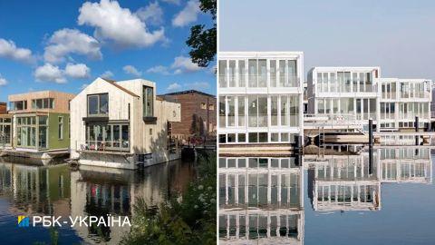 Плавучие дома в больших городах. Почему в Амстердаме так популярны новые кварталы на воде