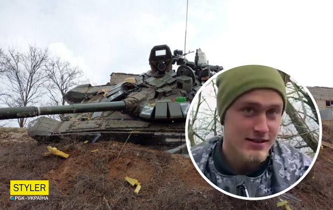 20-річний герой-танкіст самотужки "розкришив" 2 танки і 3 БМП окупантів (відео)