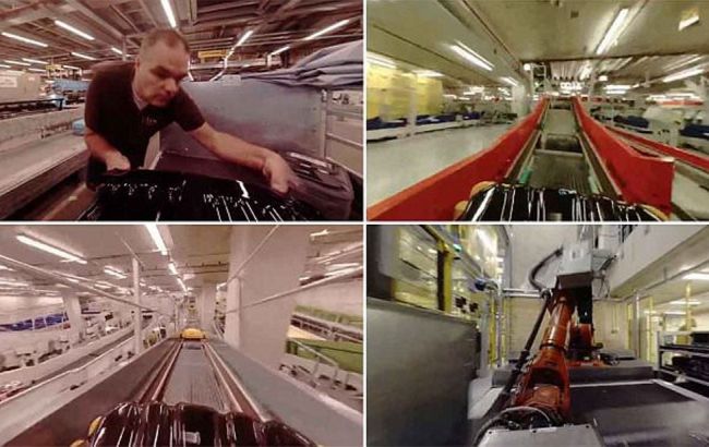 Опубліковано відео "подорожі" багажу в аеропорту