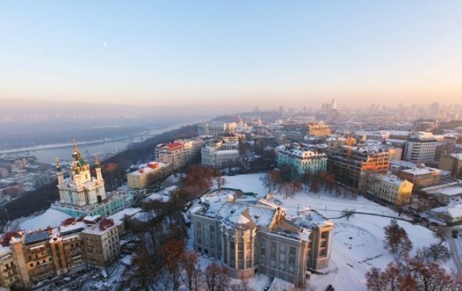Погода на завтра: на большей части Украины снег с дождем, температура от -4 до +15