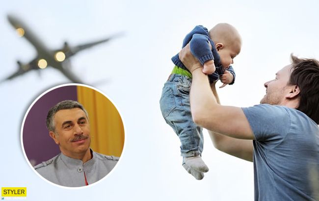 Комаровский развенчал миф о самолетах и младенцах