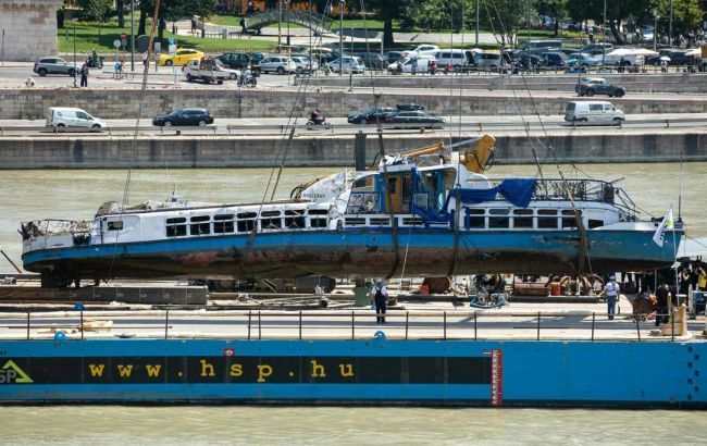 Украинского капитана затонувшего в Будапеште лайнера отпустили из-под ареста