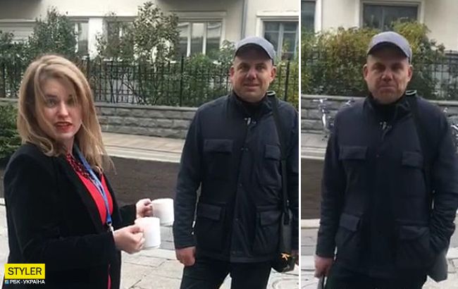 Может, тебя толкнуть: соратник Зеленского решил "пошутить" над журналистом
