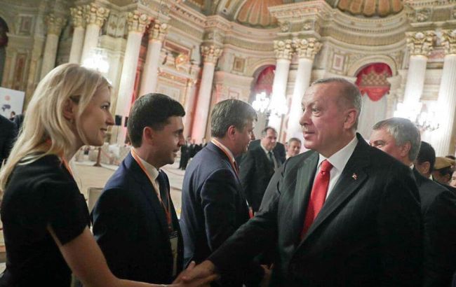 Ердоган вперше прийняв делегацію РФ з представниками окупованого Криму