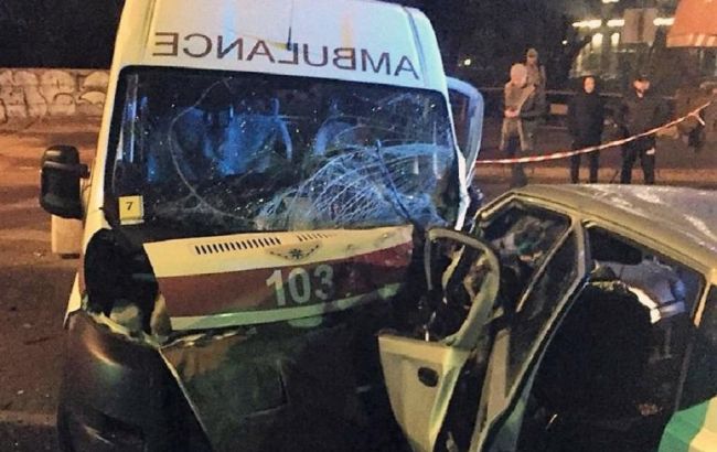 Полиция Киева открыла дело по факту ДТП со "скорой помощью"