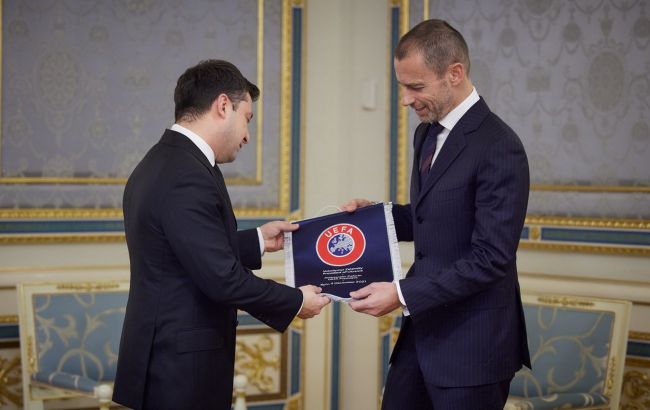 Украина заинтересована в проведении Суперкубка УЕФА в 2024 или 2025, - Зеленский