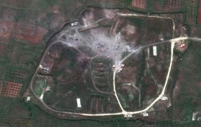 Ракетный удар по Сирии: появились спутниковые снимки последствий атаки