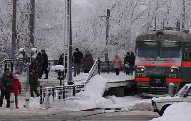 В Киеве временно отменили отправление одного поезда городской электрички, - "Киевпастранс"