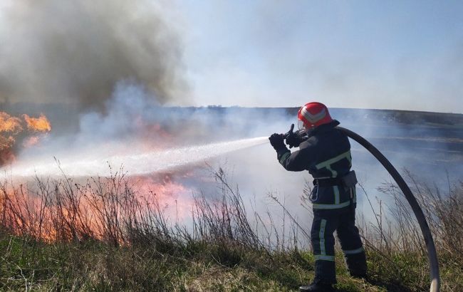 На востоке Украины прогнозируют чрезвычайный уровень пожарной опасности