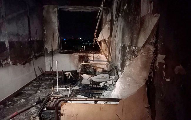 В Ужгороде загорелась больница: есть жертва, почти 70 людей эвакуированы (фото)