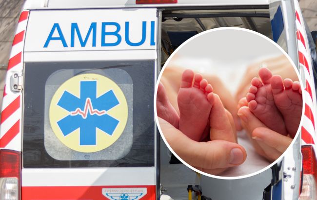 Это уже ее восьмая беременность: на Волыни женщина родила двойню в скорой
