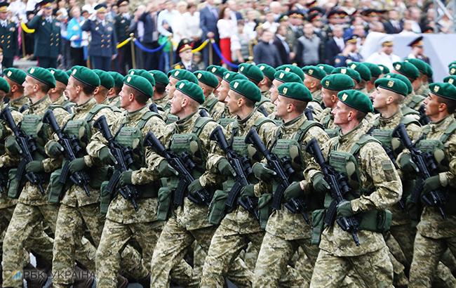 Парад на День Независимости: появилось яркое видео тренировки Национальной гвардии