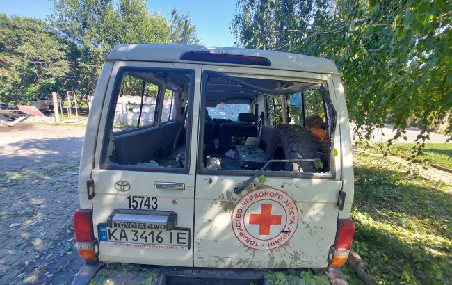 У Слов'янську окупанти обстріляли базу Червоного Хреста