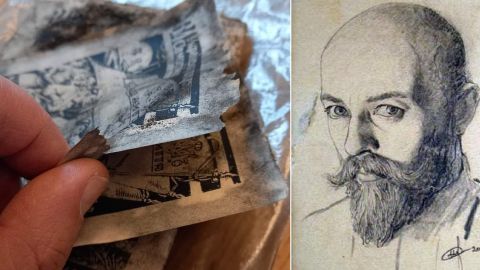 Под Ровно случайно обнаружили оригиналы гравюр члена ОУН Нила Хасевича: как они выглядят