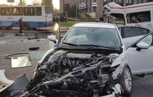 Жахливе ДТП у Кривому Розі: з'явилося відео з місця жахливої аварії