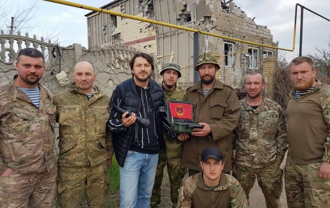 "Безсонні ночі сепарам гарантовані": Притула розповів про поїздку в АТО (фото)