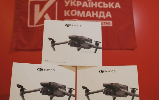 Палатний: волонтери "Української команди" передали на передову дрони, бандерпечі та автівки