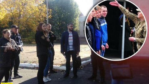 У Тернополі пройшло "полювання" на призовників: забирали прямо з дня народження