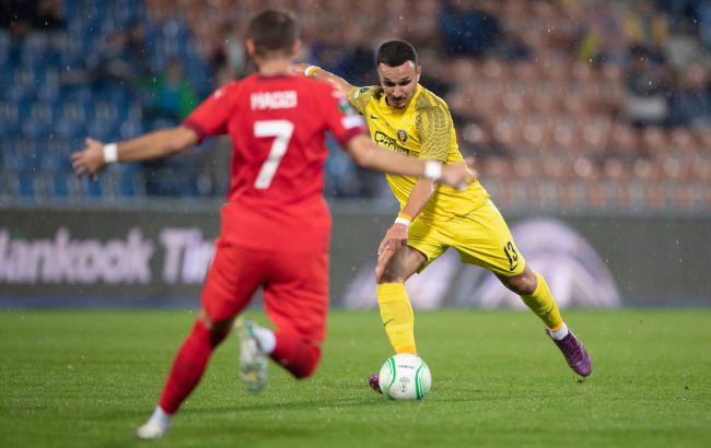 "Днепр-1" в добавленное время вырвал победу над "Вадуцем" в Лиге конференций