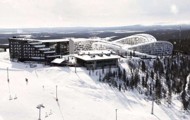 Любители горных лыж смогут кататься по крышам в Финляндии